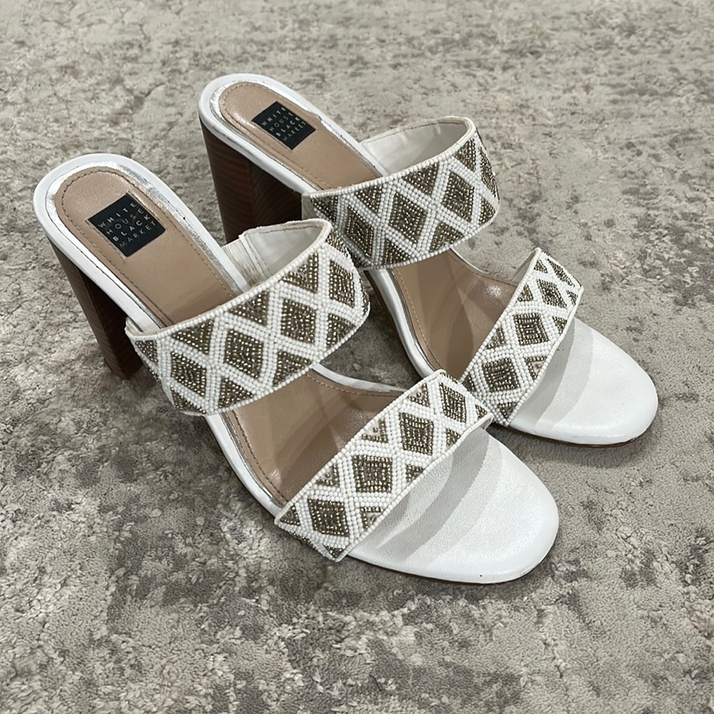 White House Black Market Heels 9